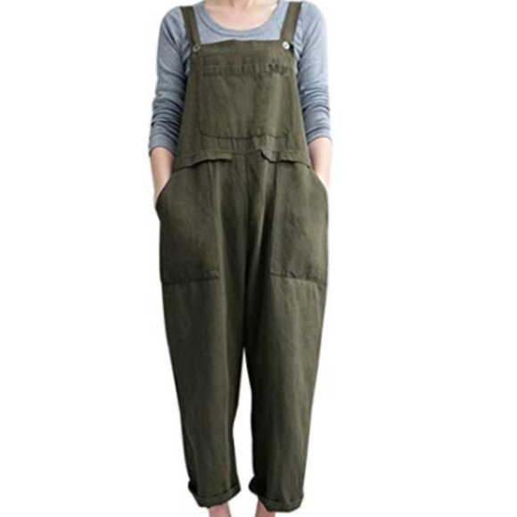 baggy overall jumpsuit